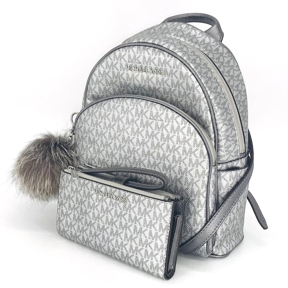 3PCS Michael Kors Abbey Backpack Wallet Charms Set - Picture 2 of 8